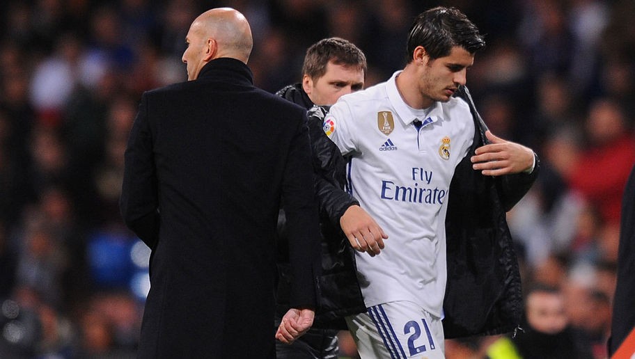 Morata đã không nhận được sự tin tưởng của HLV Zinedine Zidane