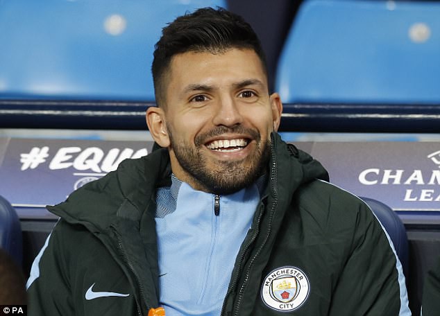 Aguero đã bình phục chấn thương xương sườn để tái xuất ở trận gặp Burnley