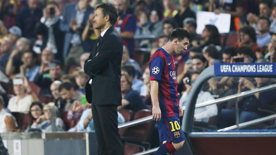 Messi từng có mối quan hệ ''cơm không lành, canh chẳng ngọt'' với HLV Luis Enrique