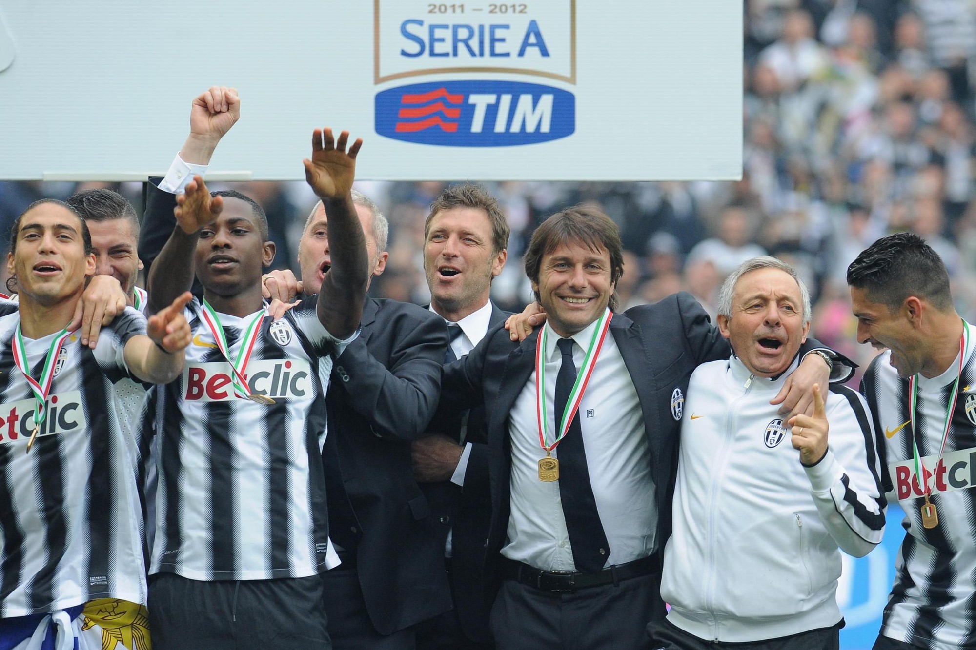 Conte đã sở hữu DNA của nhà vô địch khi còn dẫn dắt Juventus