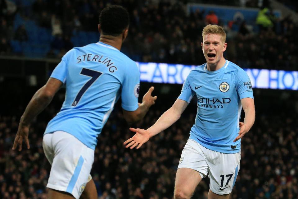 Kevin de Bruyne đã có mùa giải tốt nhất trong sự nghiệp khi giúp Man City vô địch Premier League