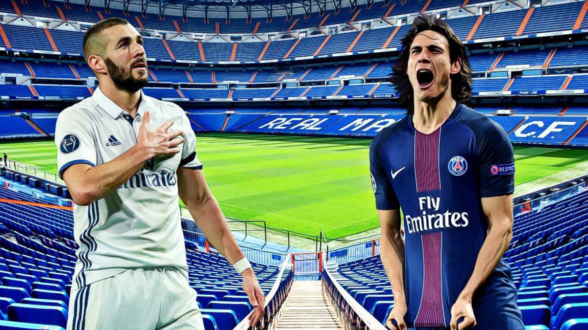 Cavani đang được liên hệ chuyển đến Real Madrid thay thế Benzema sau khi xảy ra mâu thuẫn với Neymar