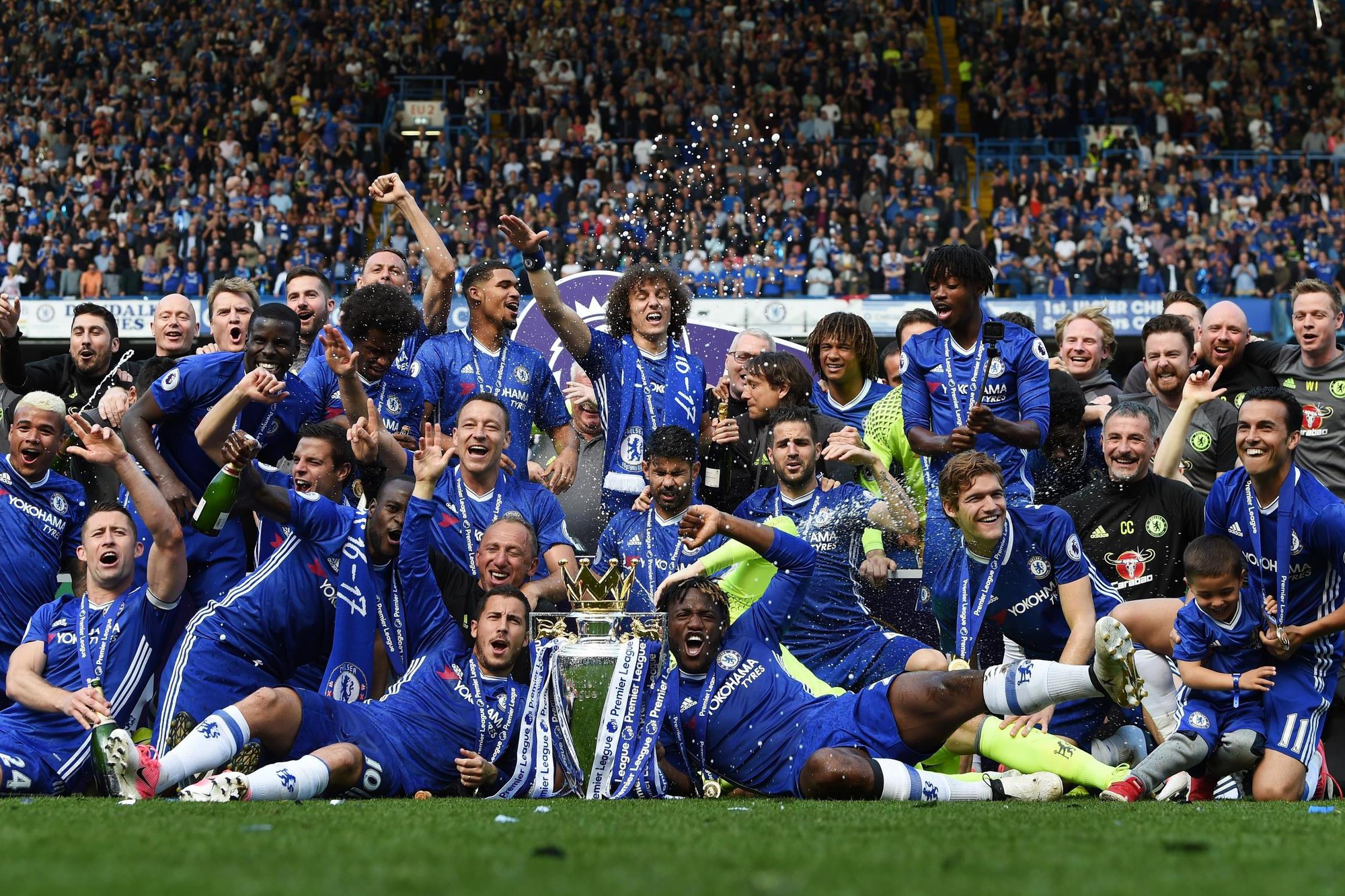 Chelsea đã vô địch Premier League 2016/17