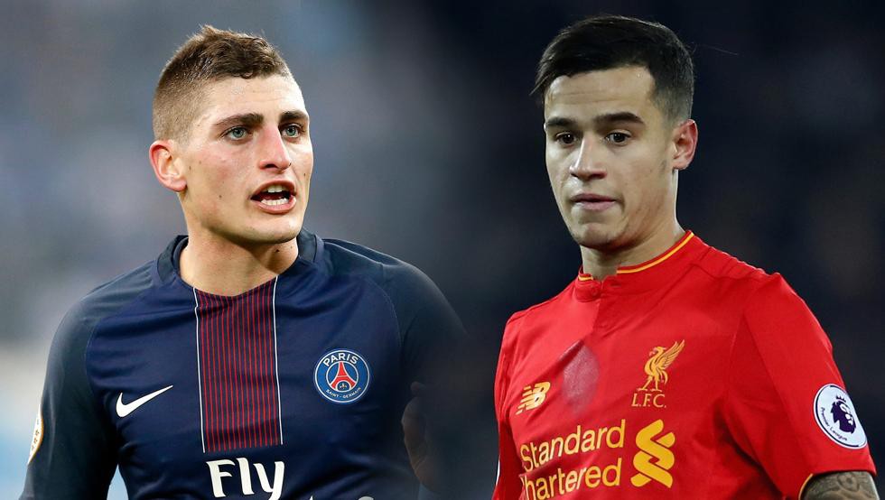 Coutinho có giá trị không dưới Verratti?