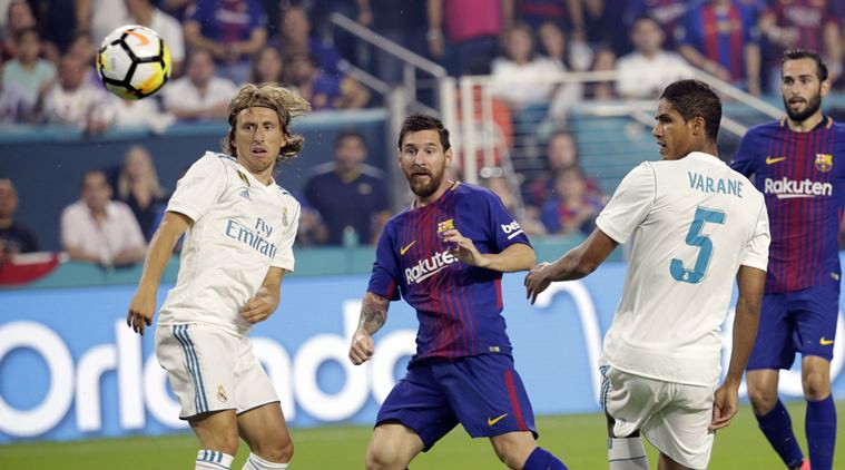 Real Madrid không thắng nổi một trận nào trong loạt trận giao hữu Hè 2017