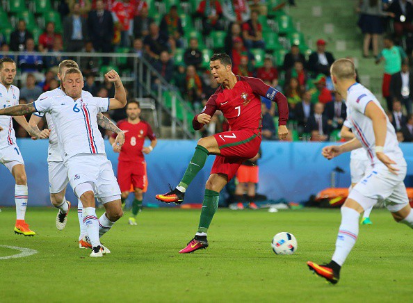 Ronaldo thường ''vô hại'' tại EURO và World Cup
