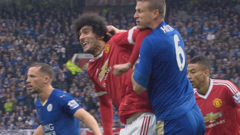 Fellaini và Huth bị treo giò đến hết mùa