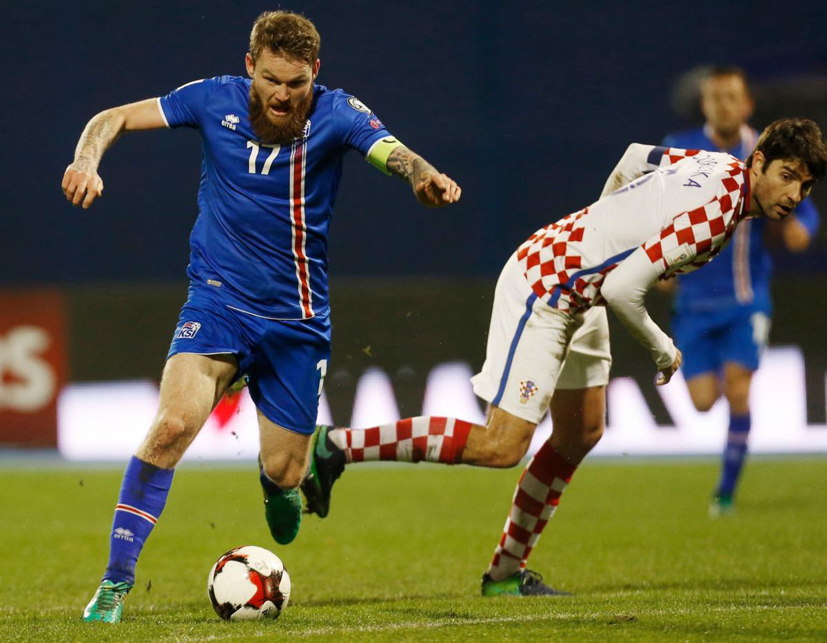ĐT Croatia đã không thể giành chiến thắng trước ĐT Iceland ở vòng loại World Cup 2018