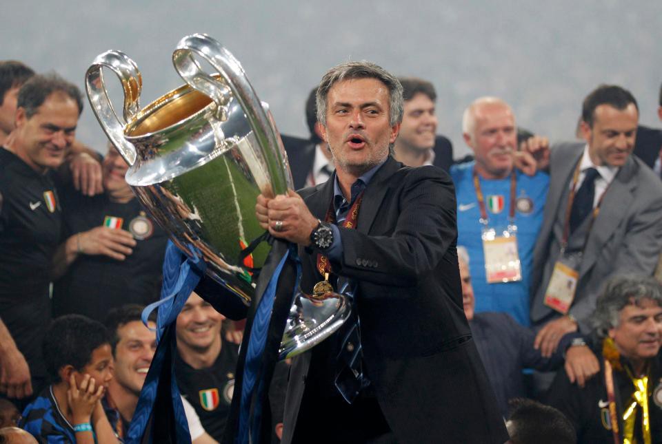 HLV Joser Mourinho từng đưa Inter Milan lên đỉnh châu Âu với thứ bóng đá phòng ngự phản công sở trường