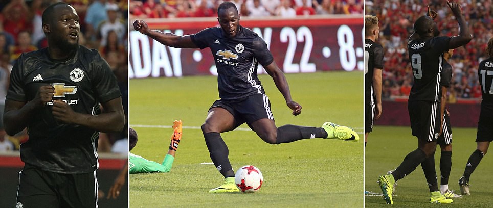 Lukaku mới ghi bàn đầu tiên cho Man Utd giúp đội nhà ngược dòng trước Real Salt Lake