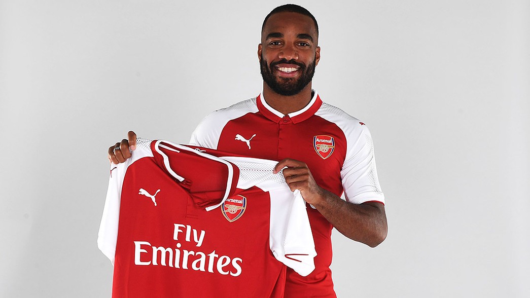 Lacazette mới ký hợp đồng 5 năm với Arsenal