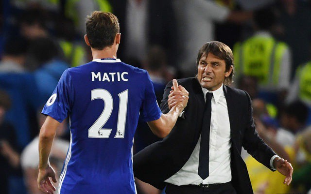 Matic và đồng đội từng choáng ngợp với phong cách làm việc của Conte