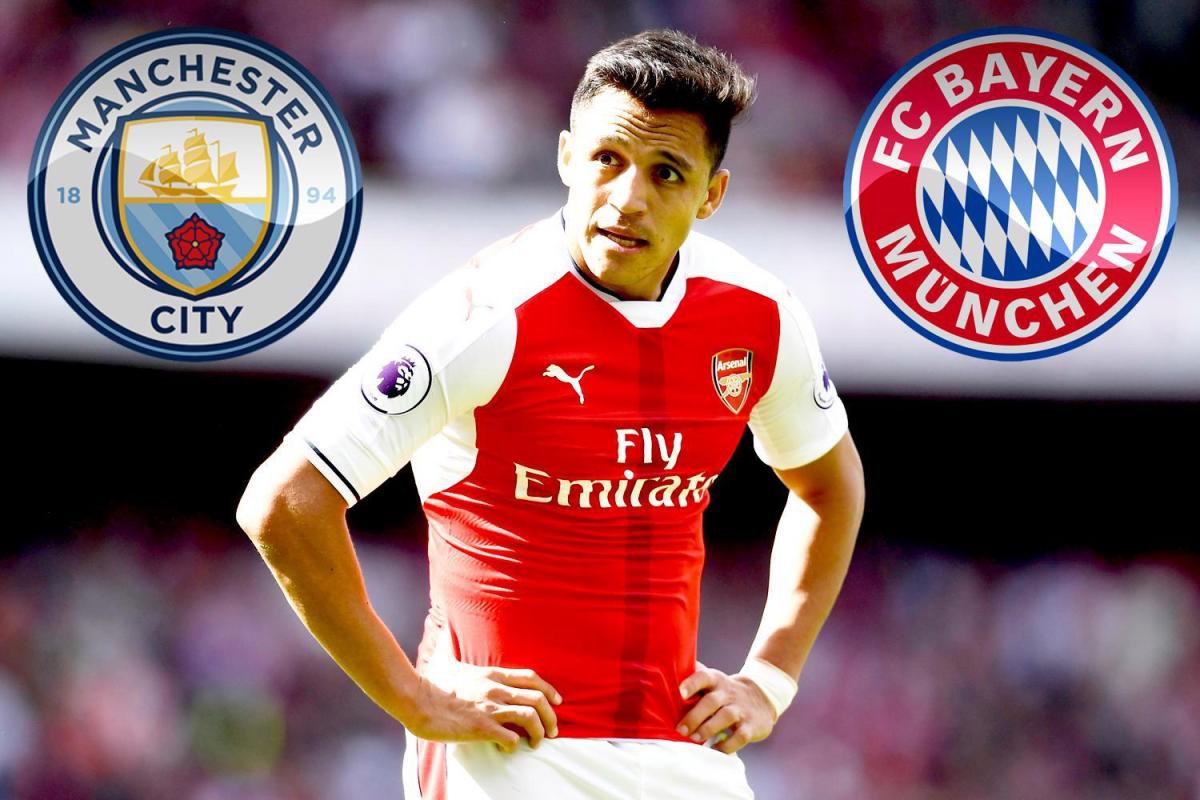 Cả Man City lẫn Bayern Munich đều dùng mức lương khủng để chèo kéo Sanchez