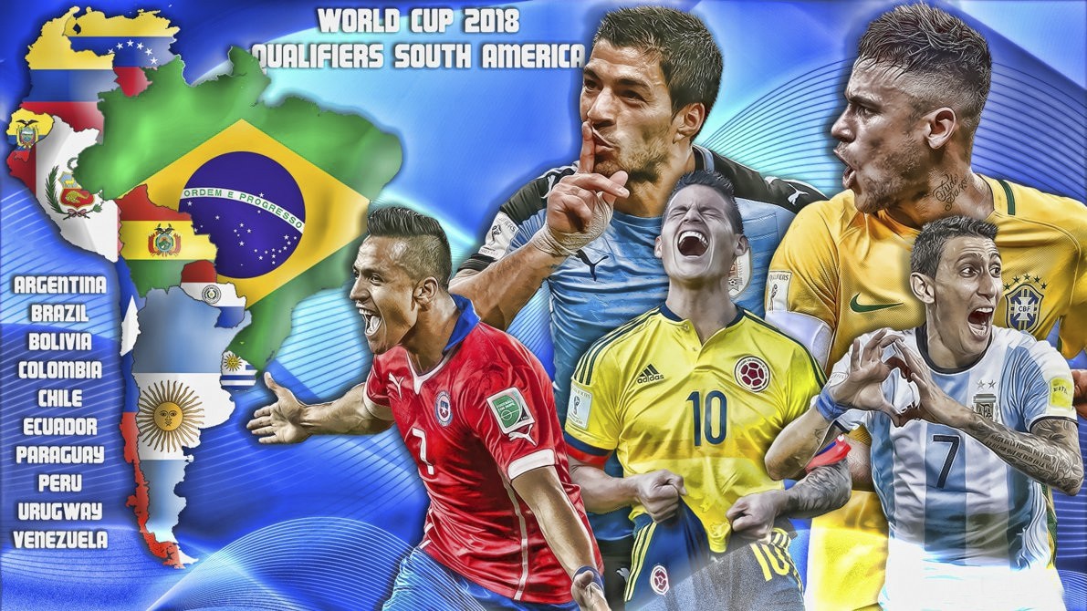 Vòng loại World Cup khu vực Nam Mỹ chỉ có 10 đội bóng