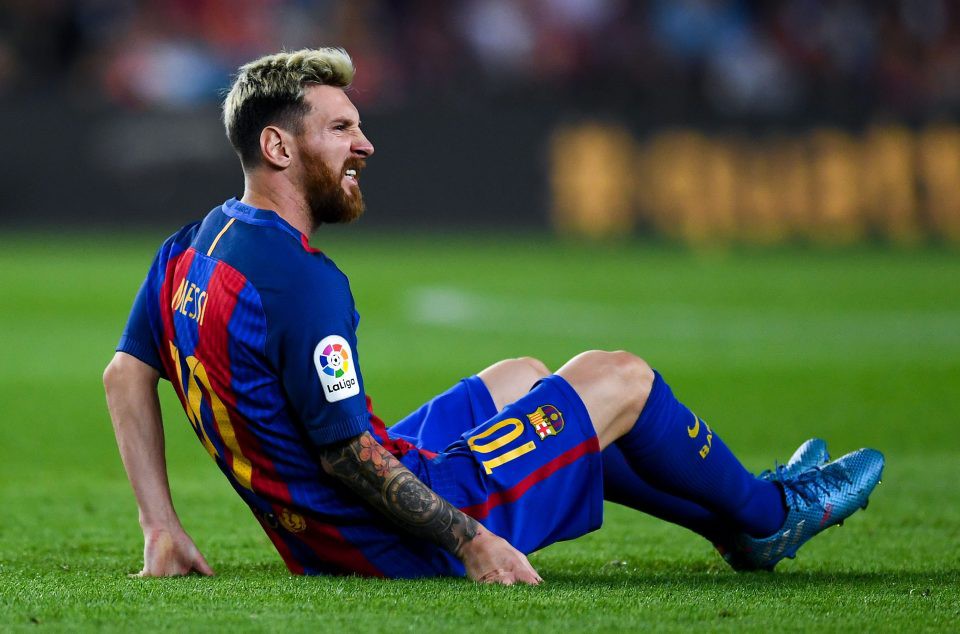 Messi ngày càng nhạy cảm với chấn thương vì đã bước sang tuổi 30