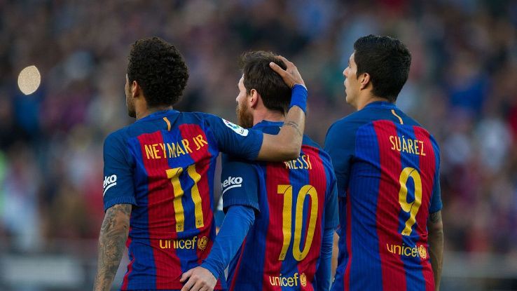 Bộ ba Lionel Messi, Luis Suarez và Neymar là một trong những di sản lớn nhất của Luis Enrique tại Barca