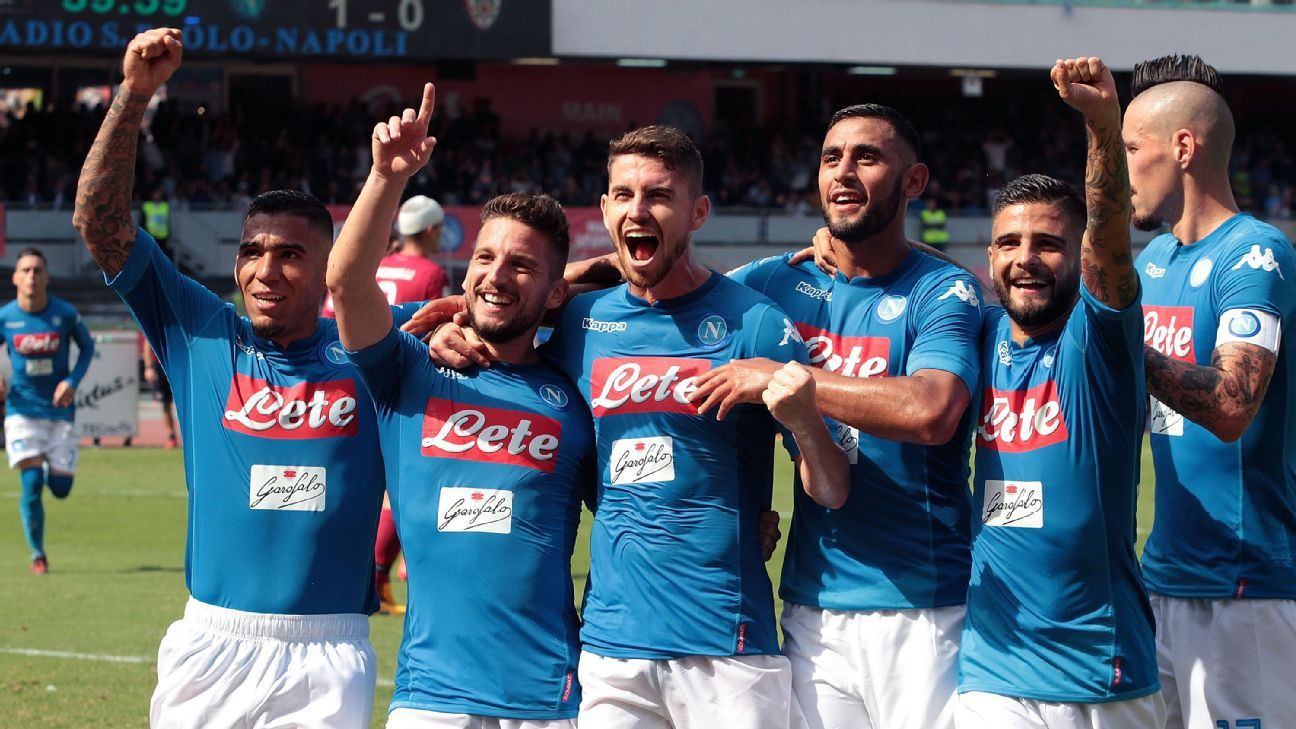 Napoli đang là đội quân toàn thắng ở Serie A mùa này