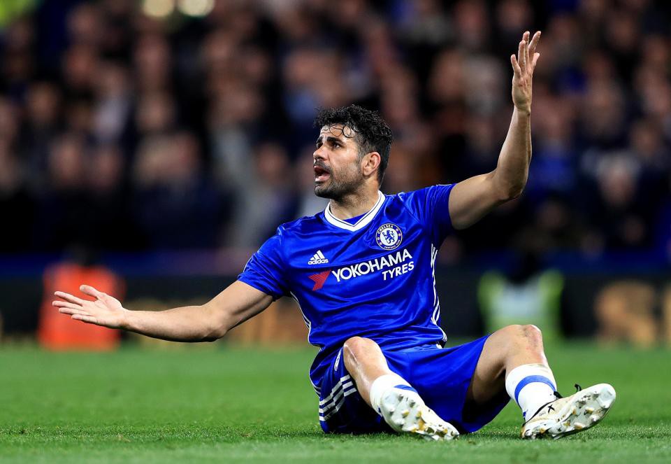 Thời gian Diego Costa ở lại Chelsea không còn nhiều