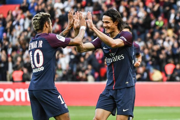 Neymar và Cavani có thể trở thành học trò tương lai của Jose Mourinho ở PSG