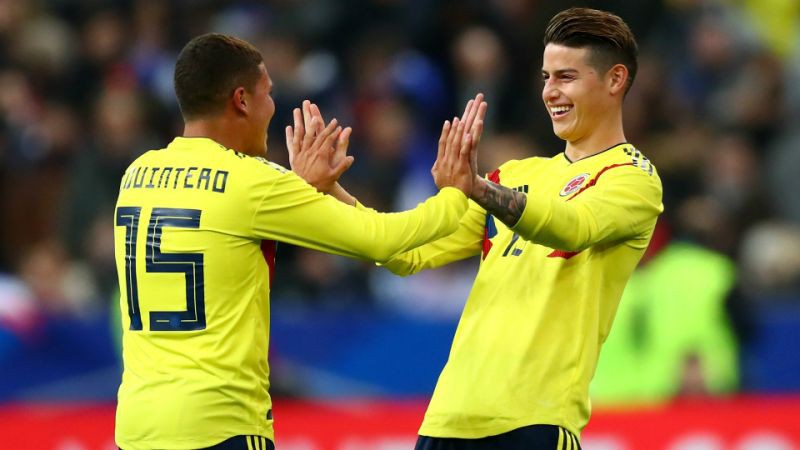 James sẽ giữ vai trò đầu tàu của ĐT Colombia ở World Cup 2018