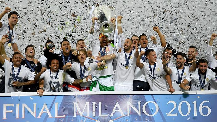 Real Madrid kiếm tổng cộng 94 triệu euro tiền thưởng ở Champions League 2015/16