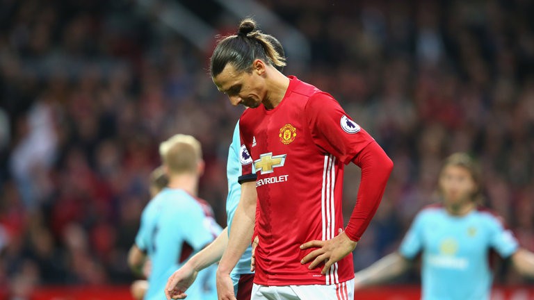 Ibrahimovic cũng từng trải qua quãng thời gian thất vọng tại Man Utd