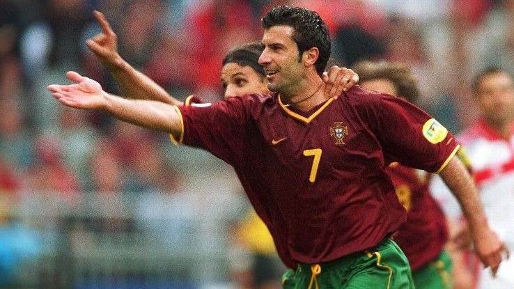 Thế hệ vàng của Luis Figo chưa thể giúp ĐT Bồ Đào Nha vô địch World Cup