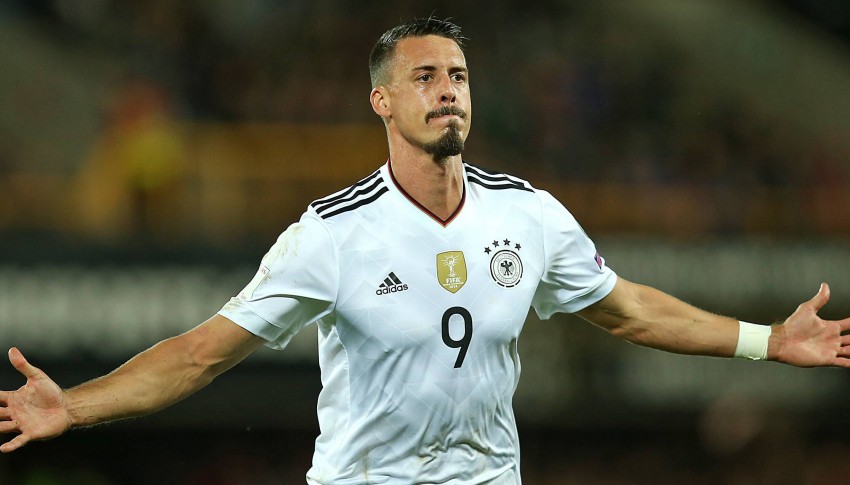 Sandro Wagner trở thành một trong những phát hiện thú vị nhất của ĐT Đức ở vòng loại năm nay