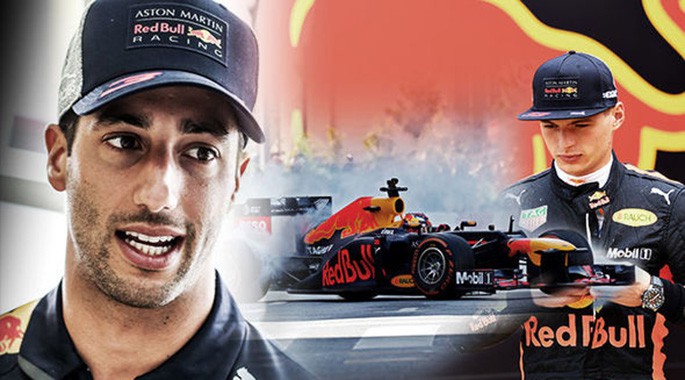 Ricciardo và Verstappen phải biết cách tự xự lý.