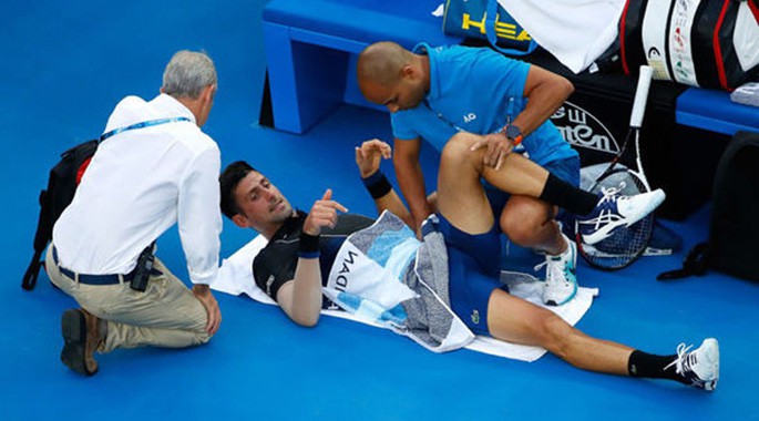 Chấn thương là ác mộng với Djokovic thời gian qua.