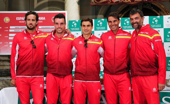 ĐT Davis Cup Tây Ban Nha tự tin với sự góp mặt của Nadal.