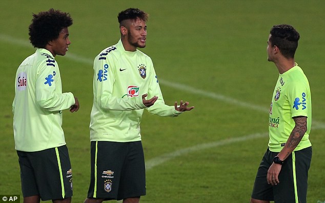 Hình ảnh: Willian và Coutinho là 2 ngôi sao được kỳ vọng có thể khỏa lấp được sự thiếu vắng của Neymar