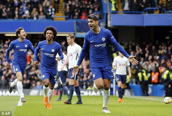 Hình ảnh: Morata là người TBN tham gia vào nhiều bàn thắng nhất ở Chelsea