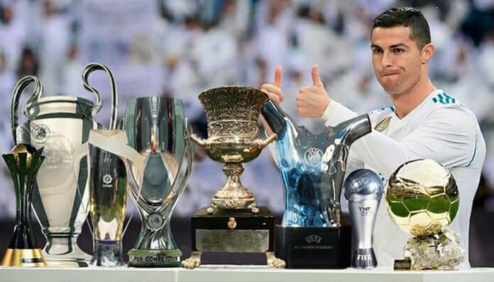 Hình ảnh: Ronaldo giành hàng loạt danh hiệu từ tập thể tới cá nhân trong năm 2017