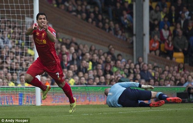 Hình ảnh: Salah chuẩn bị phá kỷ lục ghi bàn của Suarez ở Liverpool