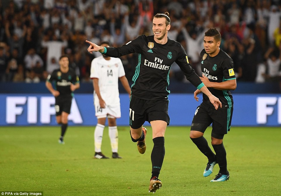 Hình ảnh: Bale ghi bàn trong pha chạm bóng đầu tiên sau khi vào sân thay người