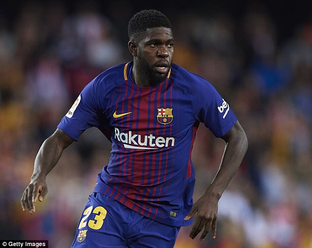 Hình ảnh: Umtiti là cái tên được Man Utd và Man City săn đón