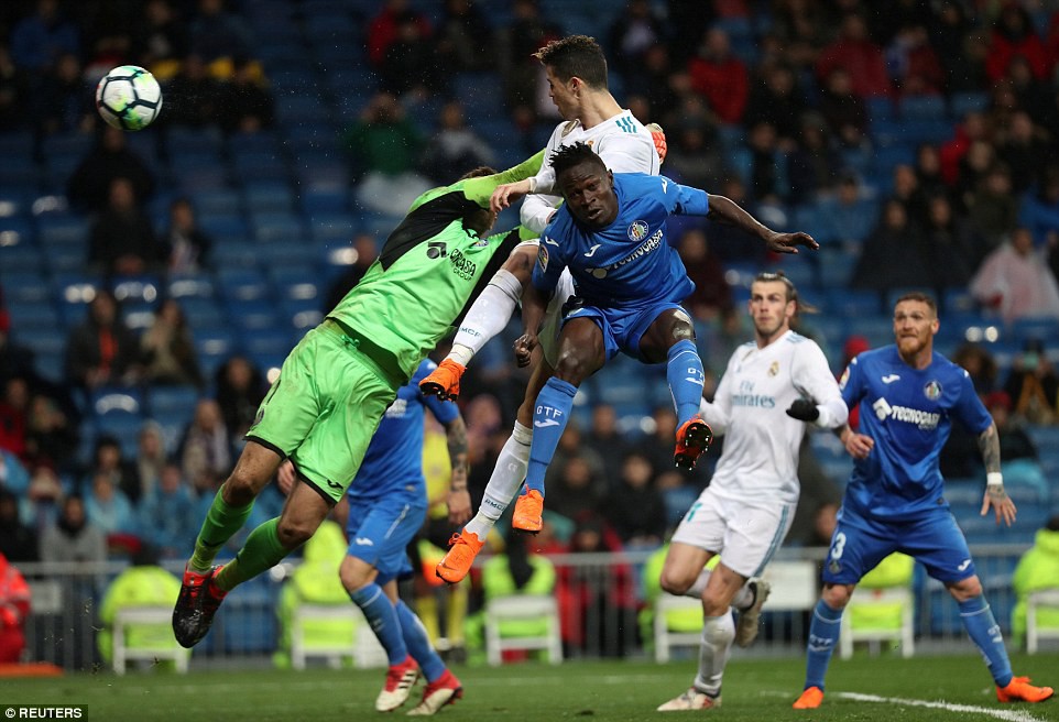 Hình ảnh: Ronaldo cũng là người ghi được nhiều bàn thắng bằng đầu nhất lịch sử La Liga