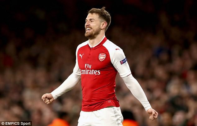 Hình ảnh: Arsenal đang cố gắng giữ chân Ramsey