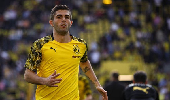 Hình ảnh: Pulisic là mục tiêu hàng đầu của Klopp