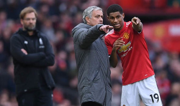 Hình ảnh: Rashford cũng không được Mourinho chắc chắn cho suất đá chính 