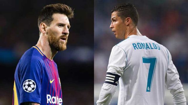 Hình ảnh: Ronaldo cũng phải chào thua Messi về khoản sút phạt