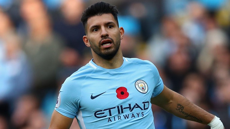 Hình ảnh: Aguero vẫn là chân sút chủ lực của Man City nhưng giá trị bàn thắng anh mang lại là không cao