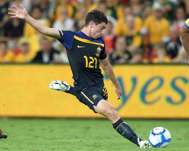 Hình ảnh: Cầu thủ người Australia mặc chiếc áo số 121 