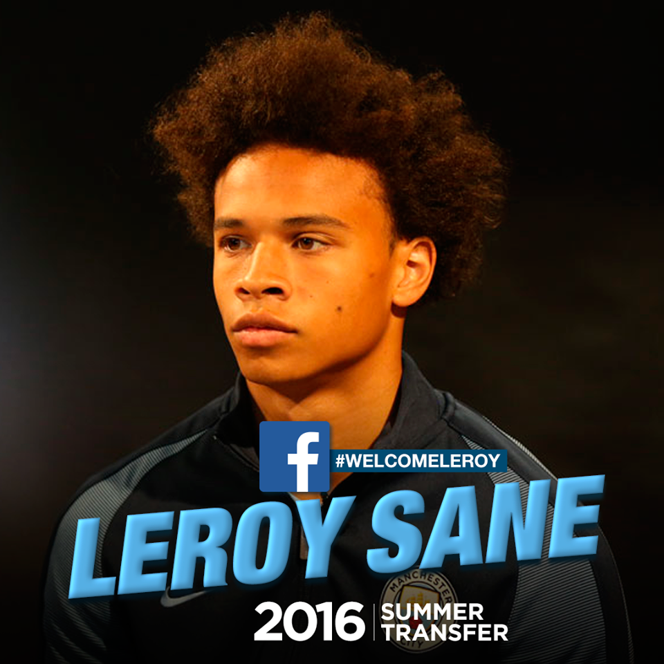 Leroy Sane thuộc về Man City.