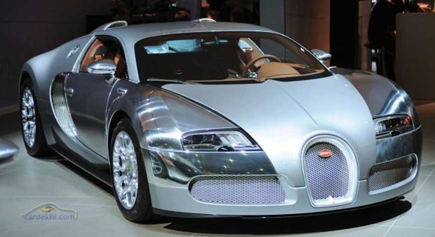 Cận cảnh chiếc Bugatti Veyron triệu đô của ngôi sao người Pháp.