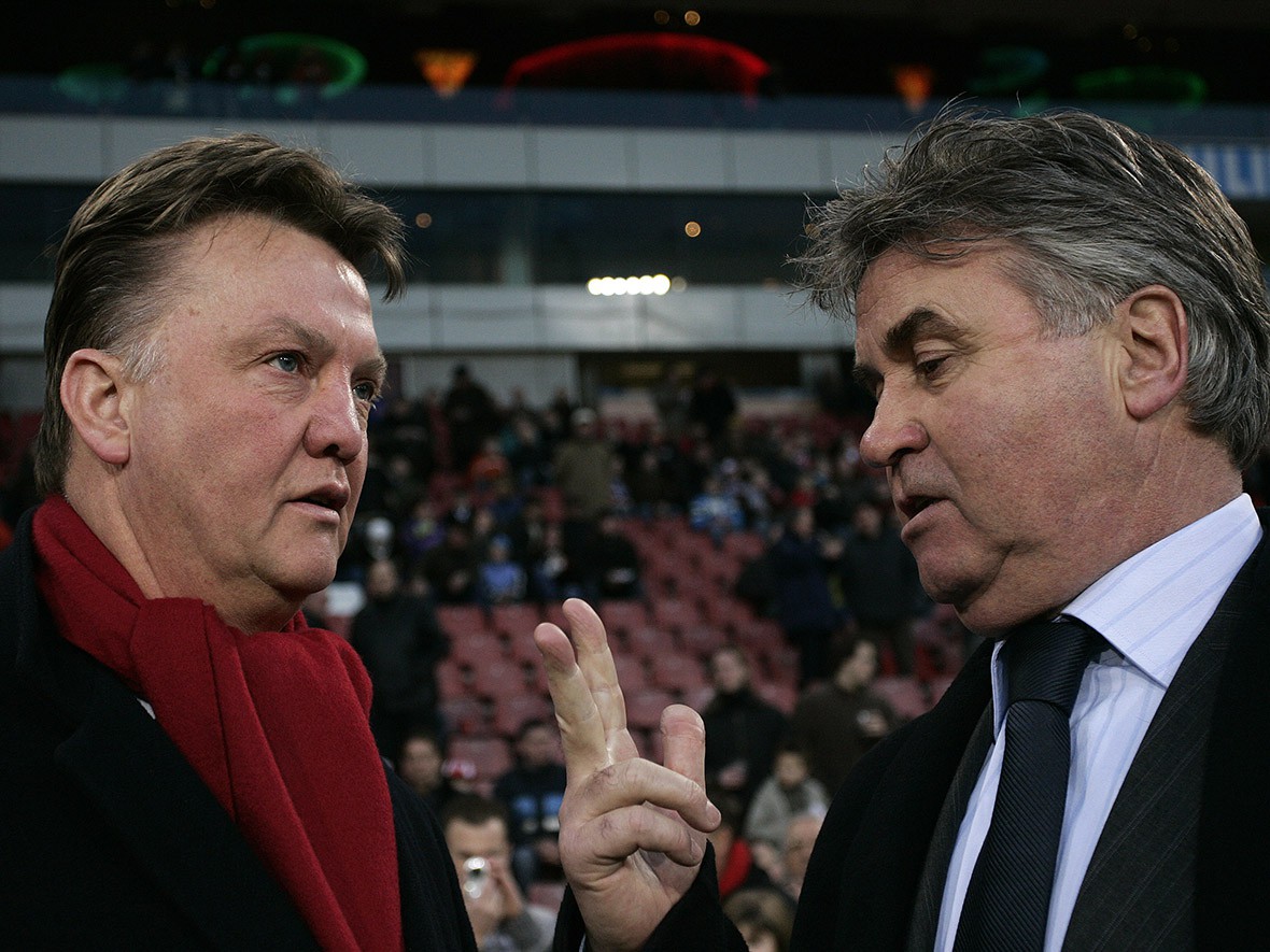 Hiddink và Van Gaal...