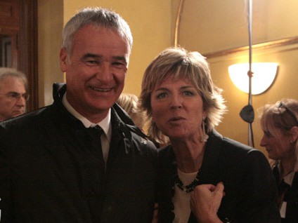 HLV Claudio Ranieri và vợ, bà Rosanna.