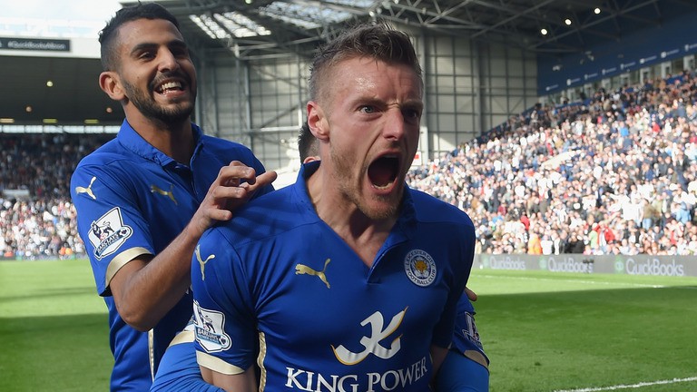 Jamie Vardy-Riyad Mahrez