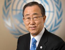Tổng thư kí Liên hợp quốc, Ban Ki - moon.